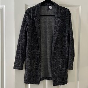 H&M Black Sweater Blazer